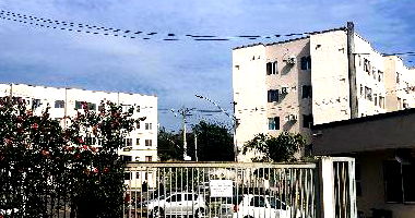 Apartamento com 2 quartos, sala, cozinha e WC, 42,39 m²