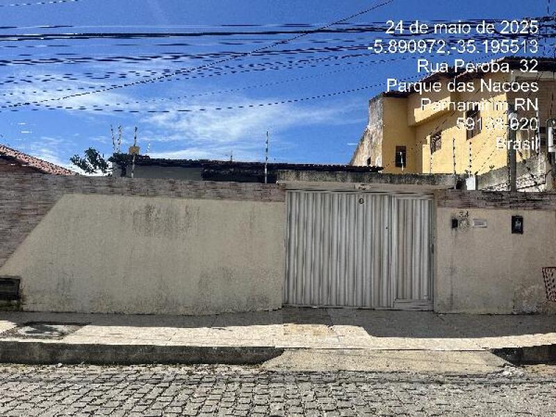 Casa com 3 quartos, 2 banheiros e 1 vaga em Parnamirim