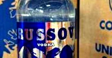 242 Caixas de Vodka Russosov