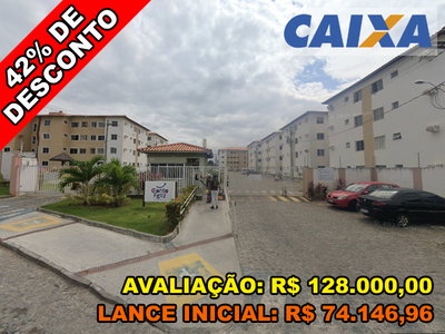 Apartamento com 2 Quartos e Vaga de Garagem em Nossa Senhora do Socorro