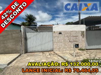 Casa com 2 Quartos e 2 Banheiros em Santa Rita
