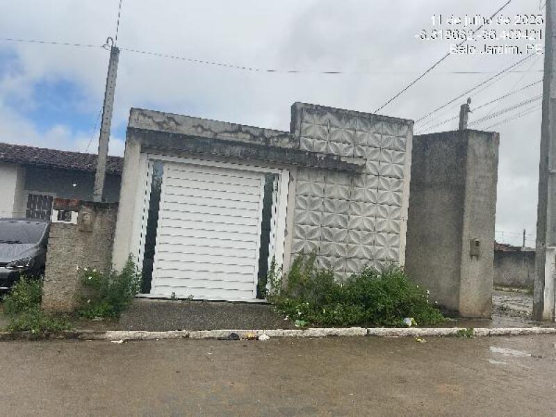 Casa em Belo Jardim/PE com 67,5m² de área construída