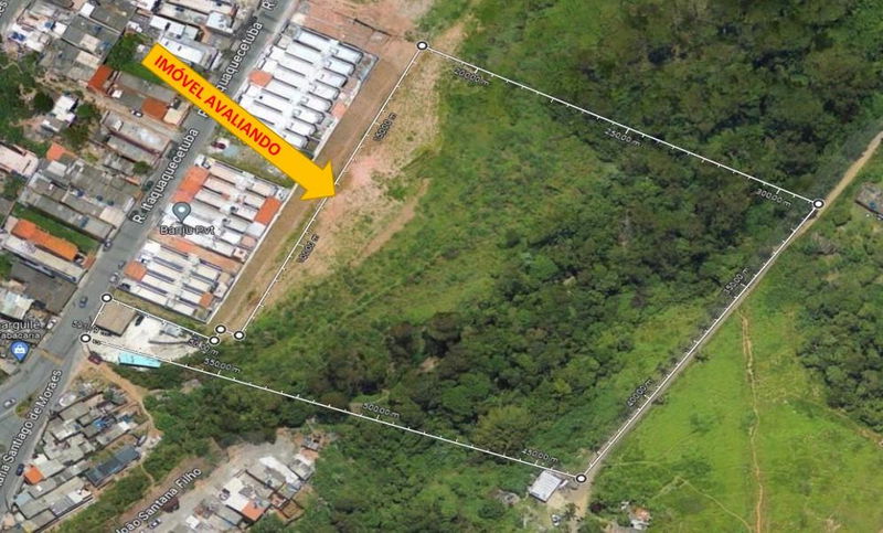 Terreno Urbano Desocupado em Ferraz de Vasconcelos com 15.042,09 m²