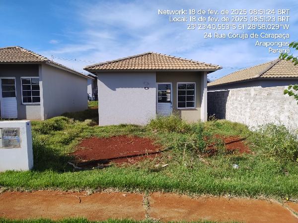Casa 2 quartos, 1 banheiro, 1 vaga, 43,85m² construída, terreno 160m²