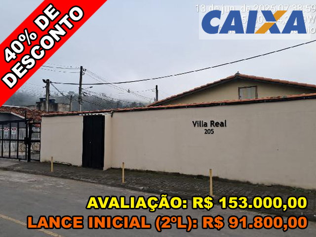 Casa com 2 Quartos, 48,8 m² Privativos e 203 m² de Terreno