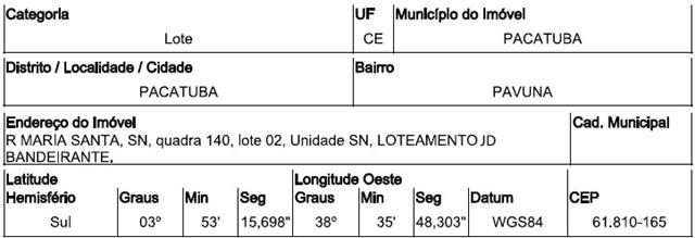 Terreno de 363m² em loteamento residencial