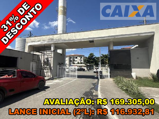 Apartamento 2 quartos em Itaguaí/RJ com 47,19m²