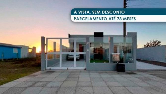 Casa Ocupada na Praia Jardim Beira Mar com 67 m²