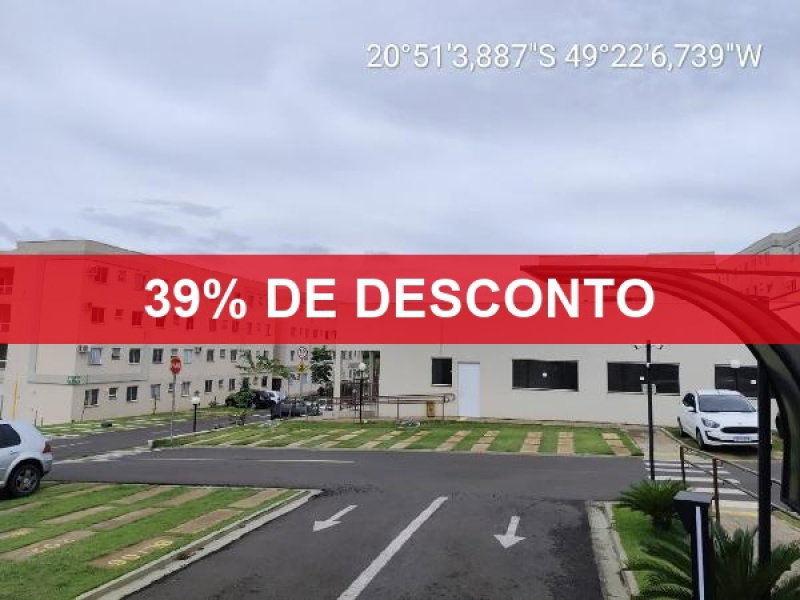 Apartamento com 39,3m² em São José do Rio Preto/SP
