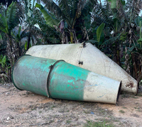 Dois Silos para Armazenagem de Grãos