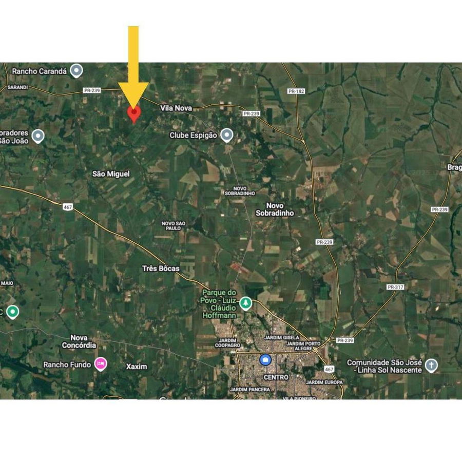 Chácara Rural com Casa e Estruturas em Toledo/PR