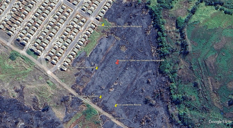 Terreno de 150m² no Conj. Hab. José Benedito Catarino em Cornélio Procópio/PR
