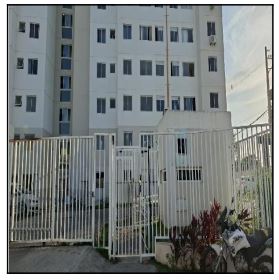 Apartamento 2 quartos, 39.59m², com área de serviço e banheiro