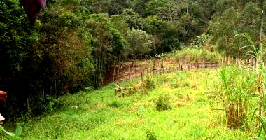 Terreno com 370,92m² em Biguaçu, área total disponível