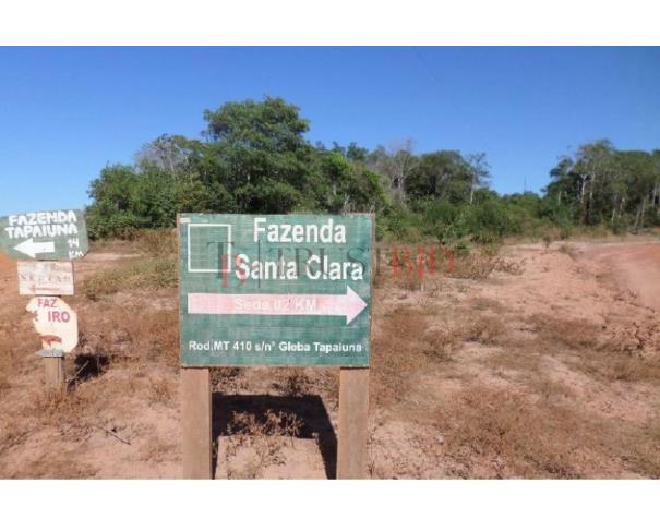 Fazenda Santa Clara com 1.408,38 ha em Nova Canaã do Norte/MT