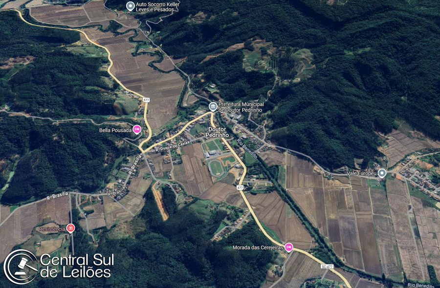 Terreno rural amplo com 47.018m², sem benfeitorias