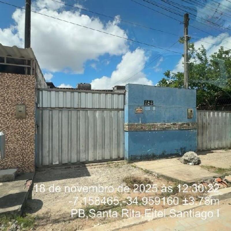 Casa com 2 quartos em Santa Rita/PB