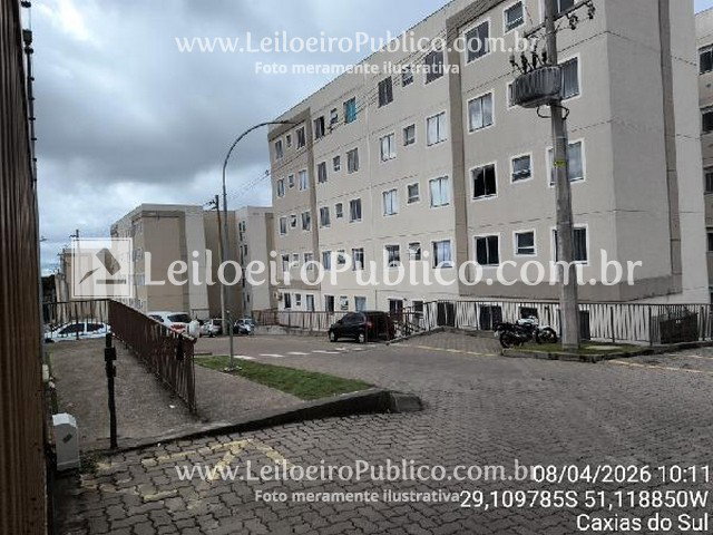 Apartamento 92,12m² em Caxias do Sul (RS) - 2 quartos, 1 vaga
