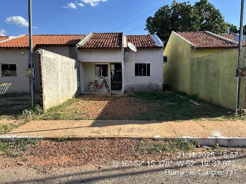 Casa com 2 quartos em Barra do Garças/MT