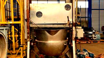 Tacho em Aço Inox com Sistema de Elevação Manual