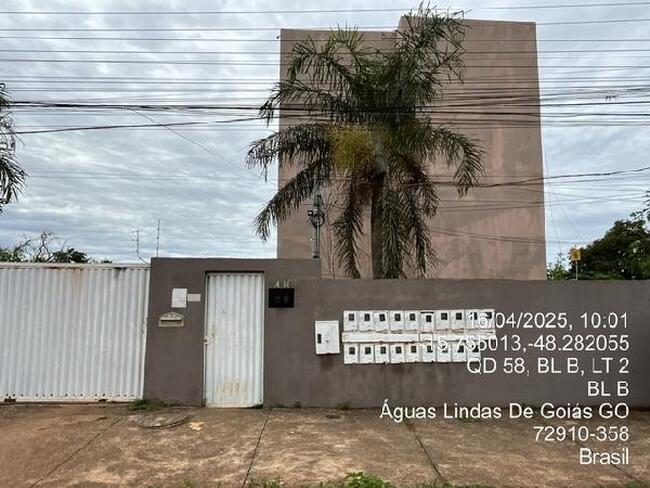 Apartamento com 2 quartos em Águas Lindas de Goiás/GO