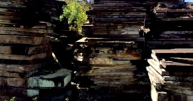 325 Peças de Pedras Ardósia