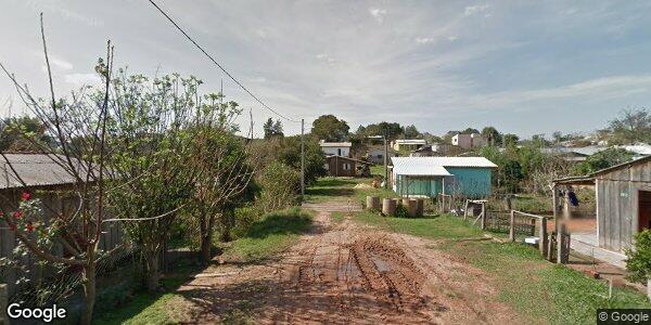 Terreno com Casa de Alvenaria em São Vicente do Sul