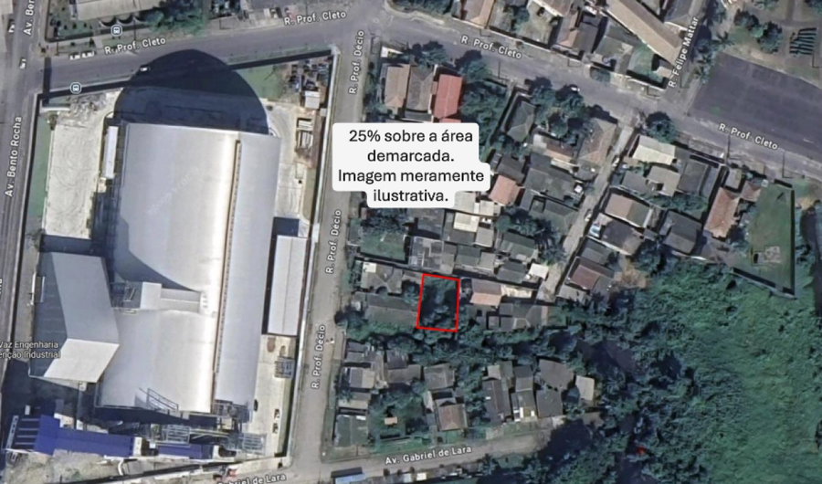 Fração Ideal de 25% - Terreno Urbano