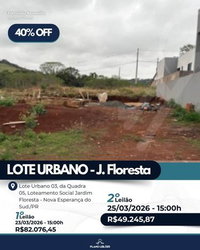 Terreno 252m² em loteamento social