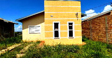 Casa com 2 quartos, 1 banheiro, 1 vaga e 46,49m² privativos