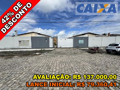 Casa com 2 Quartos e 2 Banheiros em Mossoró/RN