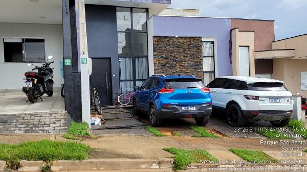 Casa 3 quartos, 2 banheiros, 2 salas, área construída 104,95m²