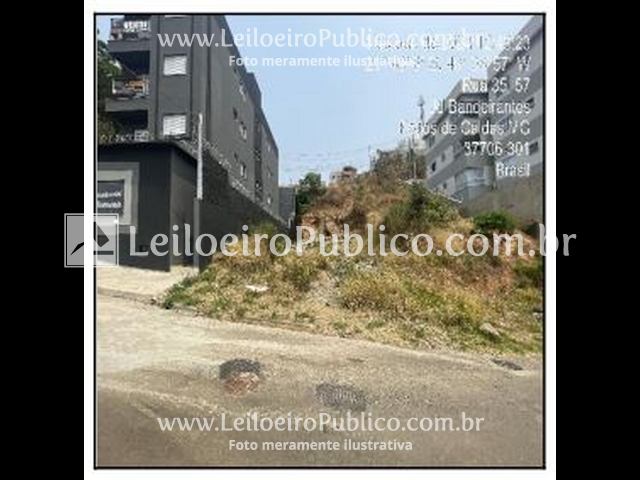 Terreno de 260m² em Poços de Caldas - Jardim Bandeirantes