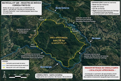 Fazenda rural com 321 hectares em leilão judicial