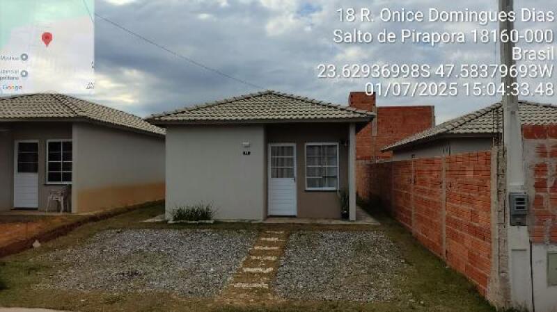 Casa em Salto de Pirapora/SP com 2 quartos