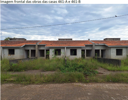 Casa de Alvenaria em Construção com 43,48 m²