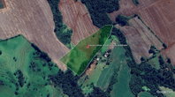 Área rural com 48.400m², parte do Lote 91, desocupada