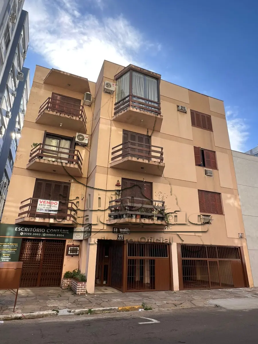 Apartamento no Centro de São Leopoldo, 3 quartos, 2 banheiros, 61.87m²