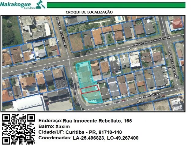 Casa 59,50m² em Xaxim - Curitiba/PR