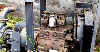 BOMBA D`AGUA 6 POLEGADAS com Motor MWM - Recuperável
