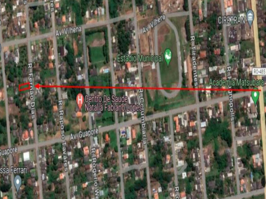 Terreno com 454m² em Santa Luzia