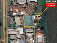 Barracão com 300m² e Terreno de 7.897m² em Parque Industrial