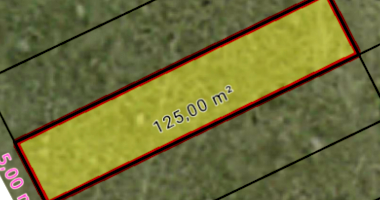 Terreno em Jacareí com 125m²