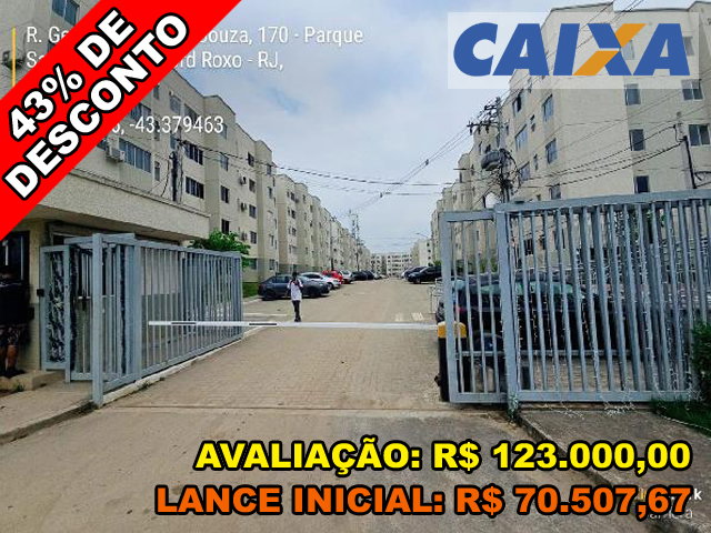 Apartamento com 2 quartos em Belford Roxo/RJ