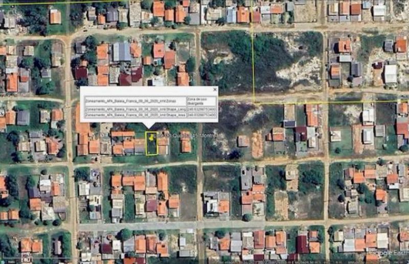 Terreno 300m² com matrícula regularizada em Jaguaruna