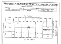 Imóvel Urbano no Centro de Alta Floresta D'Oeste RO com 420m²