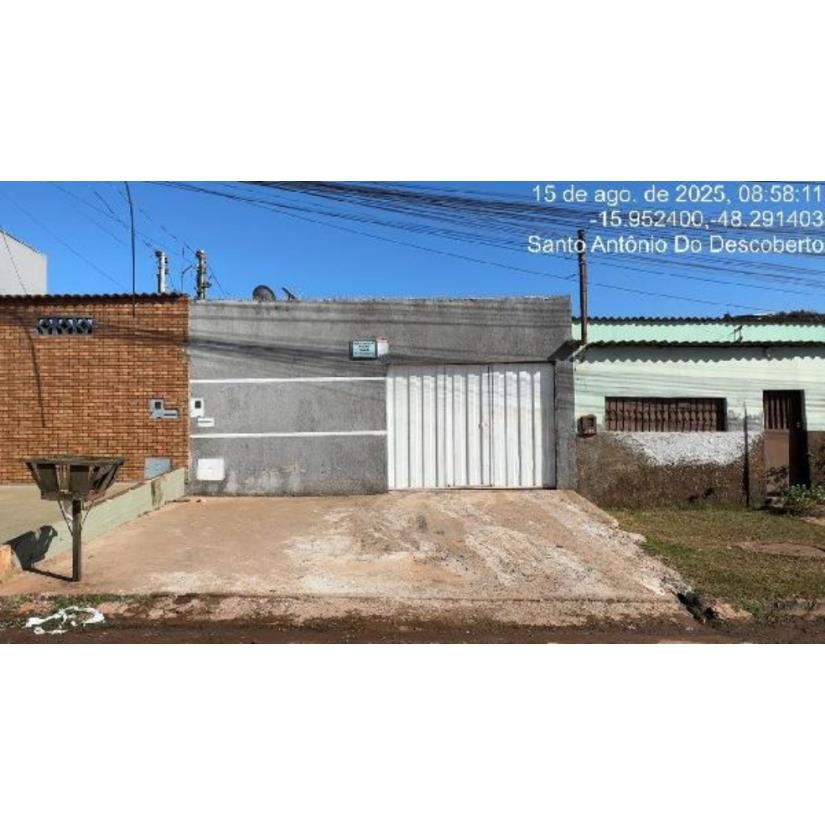 Casa com 61m² em Santo Antônio do Descoberto/GO