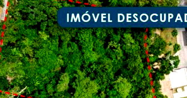 Direitos sobre terreno de 1.108 m² desocupado no Condomínio Arujazinho