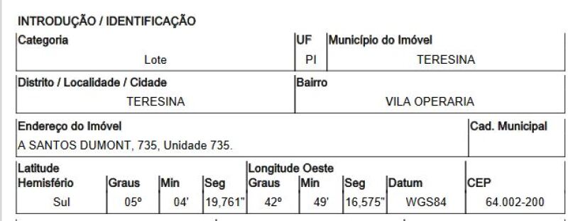 Terreno com Galpão em Teresina/PI