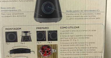Liquidificador L10F - Cor Preto em Leilão